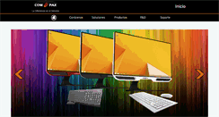Desktop Screenshot of compax.com.mx